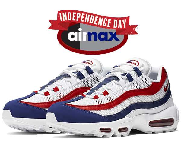 air max 95 red white blue