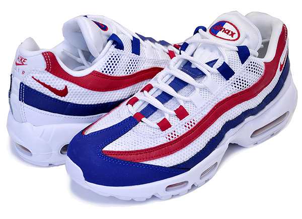 nike air max 95 red white and blue