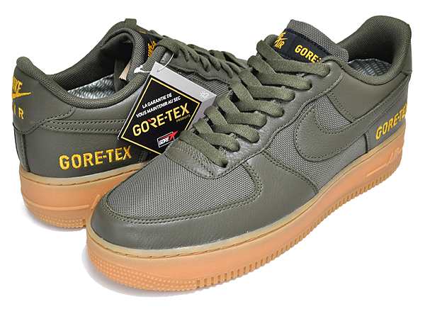 ナイキ エアフォース 1 ロー ゴアテックス Nike Air Force 1 Gore Tex Medium Olive Sequoia Gold Ck2630 0 Af1 Low 撥水 防水 スニの通販はau Pay マーケット Ltd Online