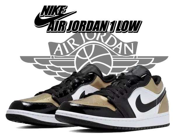 jordan gold black white