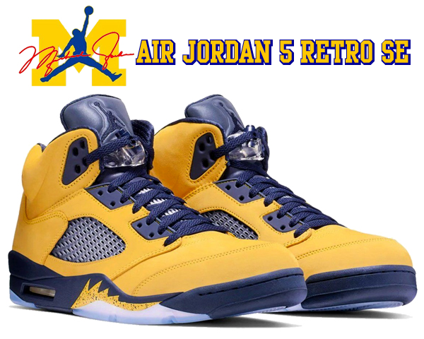 michigan retro 5