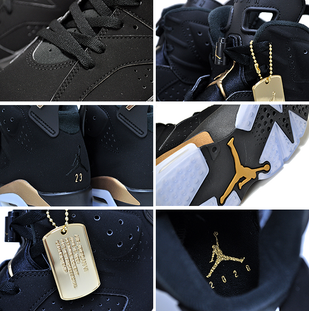 air jordan 6 retro gold