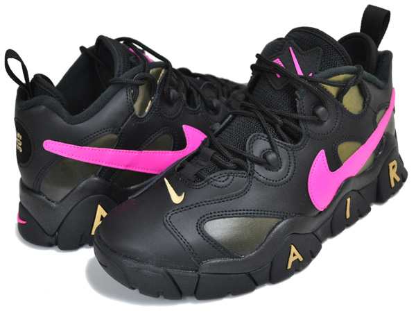 nike air barrage low pink