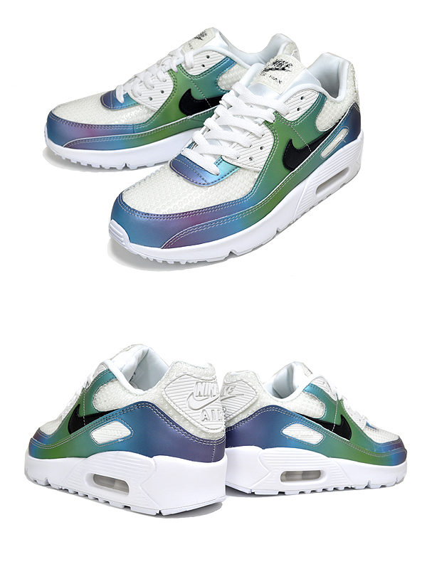 ナイキ エアマックス 90 ガールズ】NIKE AIR MAX 90 20(GS) summit white/black-multi-color  ct9631-100 スニーカー AM90 ホワイト マの通販はau PAY マーケット - LTD Online