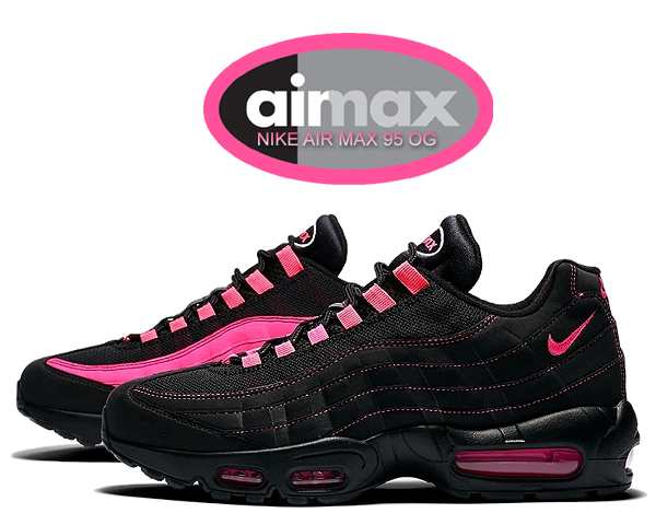 ナイキ エアマックス 95 Og Nike Air Max 95 Og Black Pink Blast Pink Blast Cu1930 066 スニーカー Am95 ブラック ピンクの通販はau Pay マーケット Ltd Online