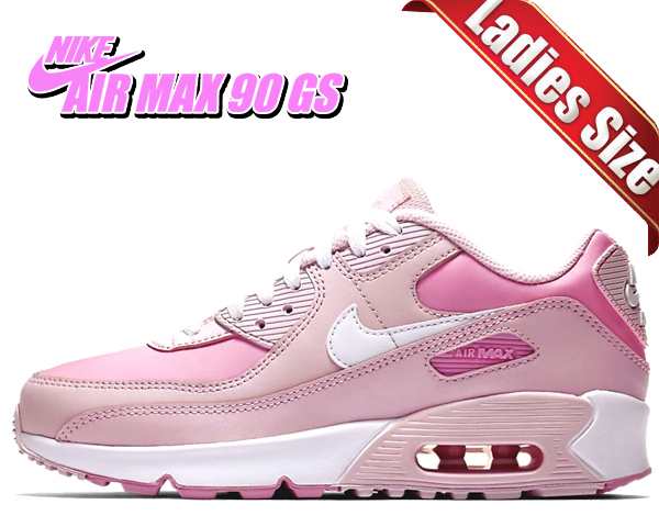 ナイキ エアマックス 90 ガールズ】NIKE AIR MAX 90 GS pink foam