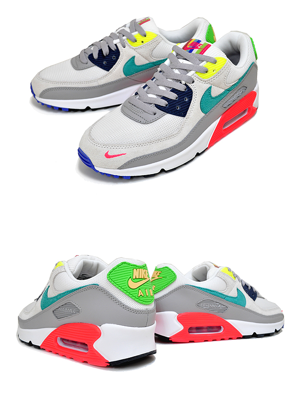 ナイキ エアマックス 90 Eoi Nike Air Max 90 Se Tv Color Bars Pearl Grey Sport Turq Da5562 001 スニーカー Am90 パールグレー サの通販はau Pay マーケット Ltd Online