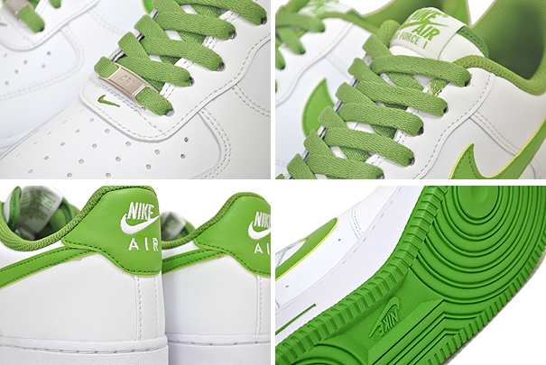 【ナイキ エア フォース 1 07】NIKE AIR FORCE 1 07 white/chlorophyll dh7561-105 スニーカー  AF1 ホワイト クロロフィル 白 緑 GREEN ｜au PAY マーケット