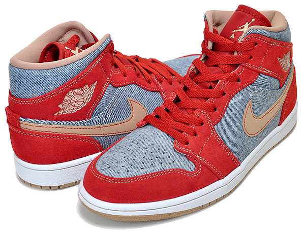 ナイキ エアジョーダン 1 ミッド SE】NIKE AIR JORDAN 1 MID SE DENIM