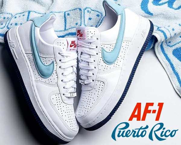 ナイキ エアフォース 1 ロー プエルトリコ】NIKE AIR FORCE 1 LOW