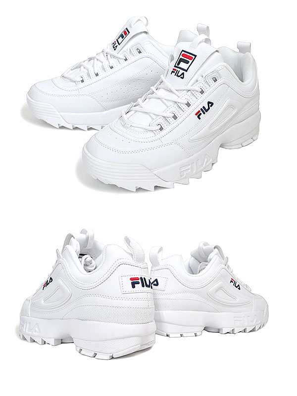 フィラ ディスラプター 2】FILA DISRUPTOR II WHITE/WHITE f0540-0001 スニーカー ホワイト 厚底  プラットフォーム BE:FIRST シューズの通販はau PAY マーケット - LTD Online