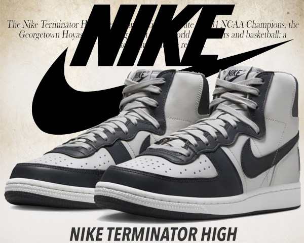 ナイキ ターミネーター ハイ】NIKE TERMINATOR HIGH granite