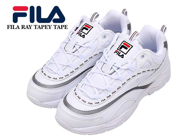 フィラ レイ Fila Ray Tapey Tape White Fs1sib1171x Wwt Fila