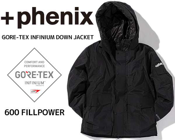 ブラックプラスフェニックス GORE-TEX INFINIUM ダウンジャケット