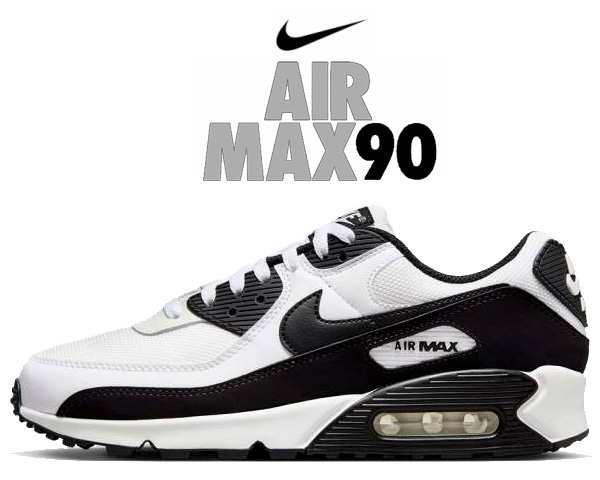 NIKE ナイキ AIRMAX 90 エアマックス90 パンダ 黒