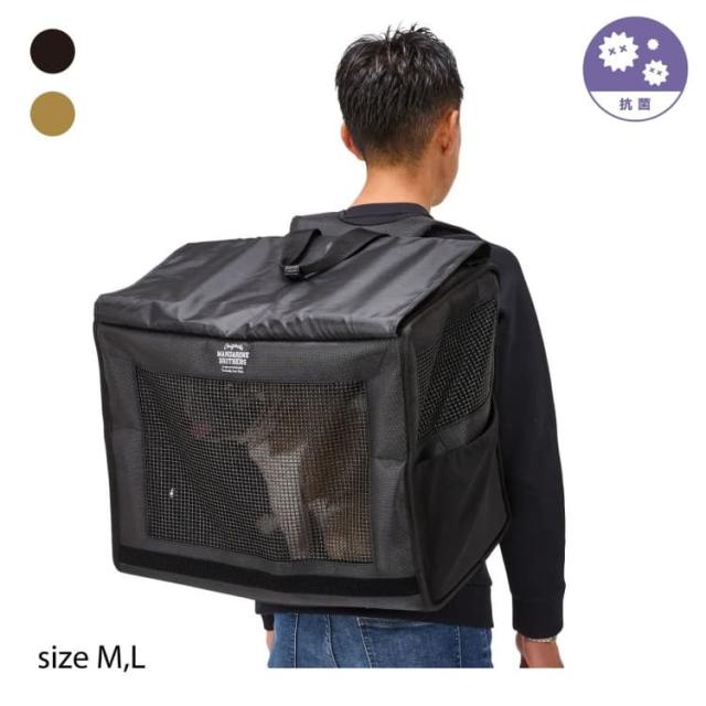 MANDARINE BROTHERS　Brixton CarryBackpack -WIDE- ブリクストンキャリーバックパック ワイド　Mサイズ　ブラック（35011003）　ブラウン（35017003）