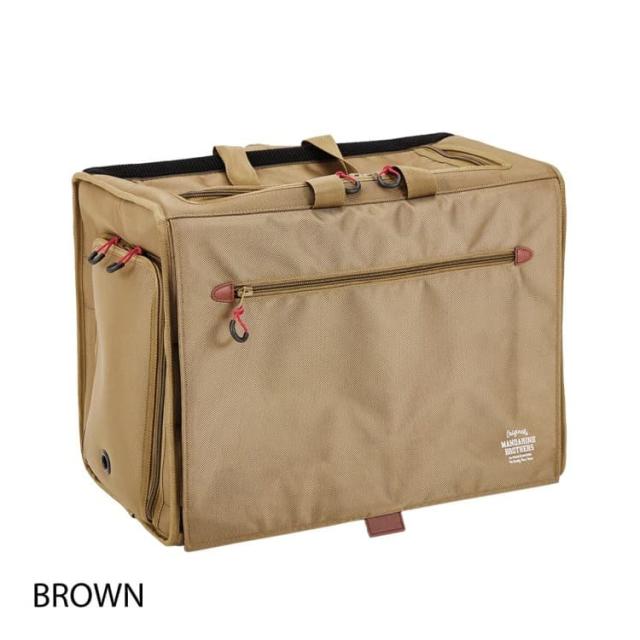 MANDARINE BROTHERS　Brixton CarryBackpack -WIDE- ブリクストンキャリーバックパック ワイド　Mサイズ　ブラック（35011003）　ブラウン（35017003）_2