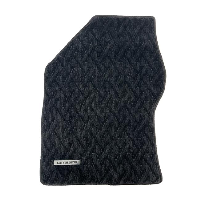 【代引不可】 カロッツェリア ロゴ入りタグ付きフロアマット プリウス専用 carrozzeria H27/12月〜R4/12月 ZVW50系 ZVW51系 ZVW55系 MT-001 刻印入り カーマット