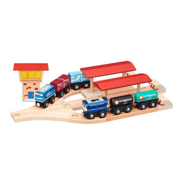 moku TRAIN　モクトレイン ポポンデッタ 貨物列車と3線ホームセット MOK-515