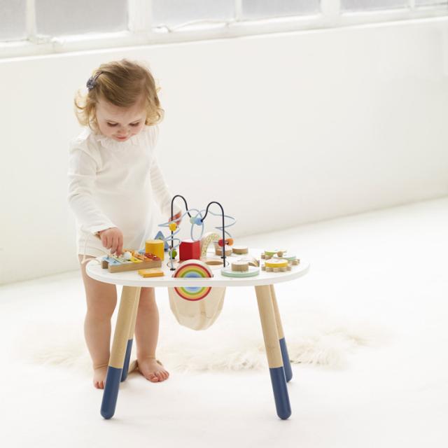 アクティビティテーブル TV0030 LE TOY VAN ルトイヴァン ルトイバン 木のおもちゃ 木製玩具 かわいい おしゃれ 海外 イギリス クリスマス　プレゼント 誕生日 出産祝い 知育玩具 子供 赤ちゃん 男の子 女の子_1