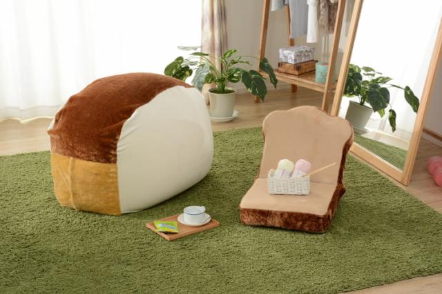 「人をダメにする食パン」ビーズクッション XLサイズ 10280-001_3