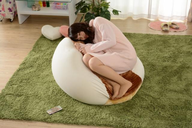 「人をダメにする食パン」ビーズクッション XLサイズ 10280-001_7