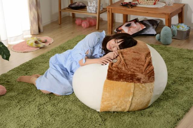 「人をダメにする食パン」ビーズクッション XLサイズ 10280-001_13