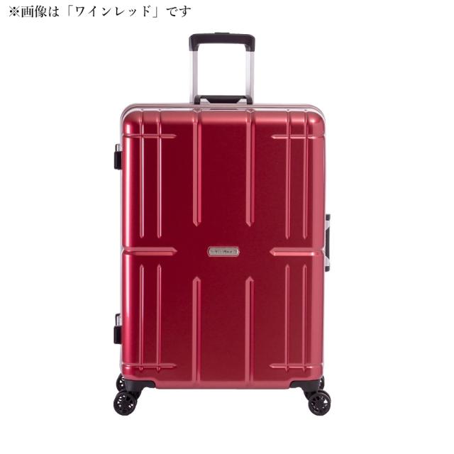 A.L.I スーツケース 手荷物預け無料サイズ ALIMAXII 80L ALI-011R-26-WRD ワインレッド 【代引不可】_2
