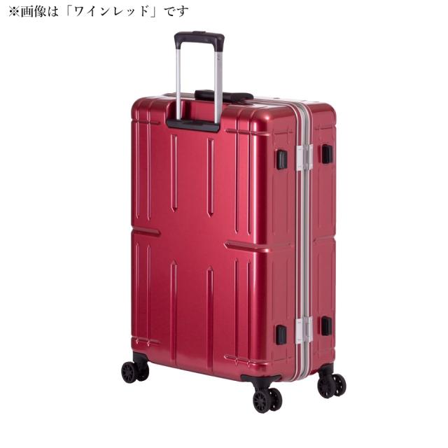 A.L.I スーツケース 手荷物預け無料サイズ ALIMAXII 80L ALI-011R-26-WRD ワインレッド 【代引不可】_8