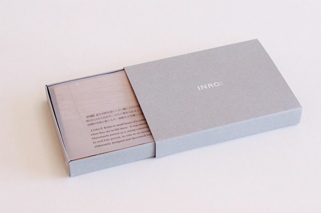 INRO 木製カードケース 01510-10