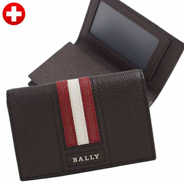 売上倍増 バリー BALLY カードケース 名刺入れ メンズ 男性 紳士 本革