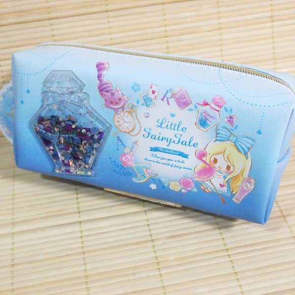 シャカシャカ スパンコール入り プリンセス ペンケース/24369