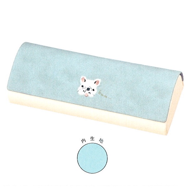Mofus モフズ メガネケース ふれんちぶる 犬 水色 眼鏡クロス付き 眼鏡いれ あにまる かわいい雑貨の通販はau Pay マーケット 雑貨のぱんぷきん Au Pay マーケット店