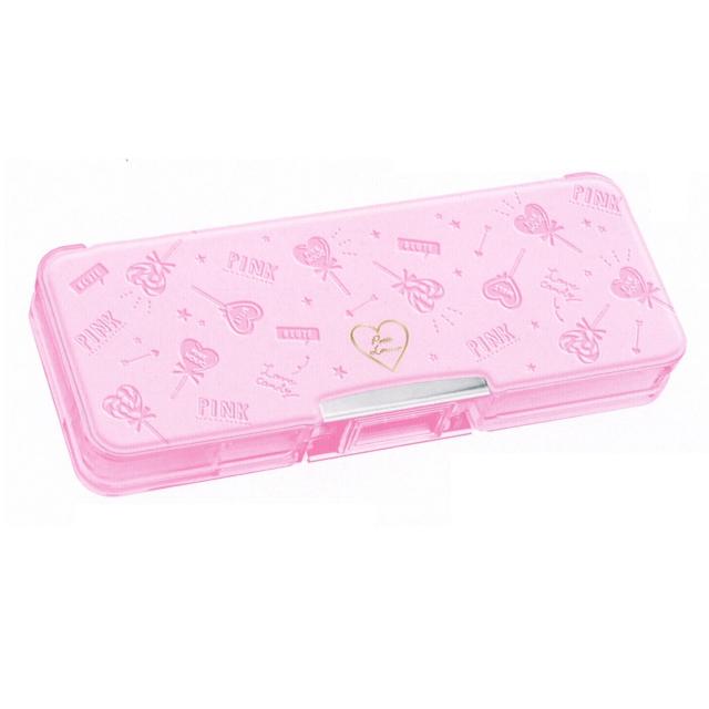 筆箱 ミニタオルのセット 両面開き ソフトペンケース ピンク ラバーズ s 5 可愛い筆箱 プチライムの通販はau Pay マーケット 雑貨のぱんぷきん Au Pay マーケット店
