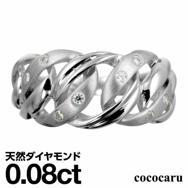 ダイヤモンドリング シルバー925 シルバーリング ファッションリング 天然ダイヤ 【レビューを書いてポイント+3％】 品質保証書 金属アレの通販は