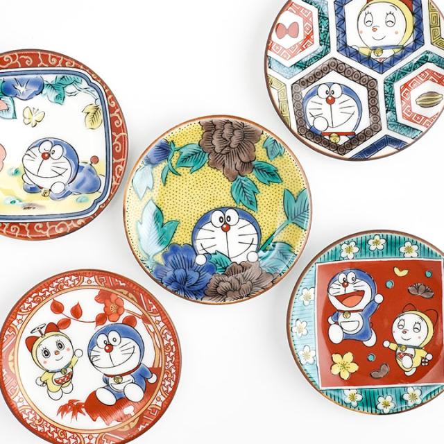 九谷焼 ドラえもん豆皿 5枚セット 和食器 箸置き 豆皿 人気 ギフト セット 贈り物 プレゼント 退職祝い 内祝い お祝い の通販はau Pay マーケット 使う 贈る 九谷焼ショップ陶らいふ