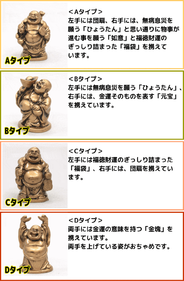 送料無料 風水グッズ 種類が選べる 樹脂製 ミニ 金布袋 七福神 布袋 風水 風水 アイテム 布袋様 置物 飾り物 ほてい 風水 インテの通販はau Pay マーケット 風水火山