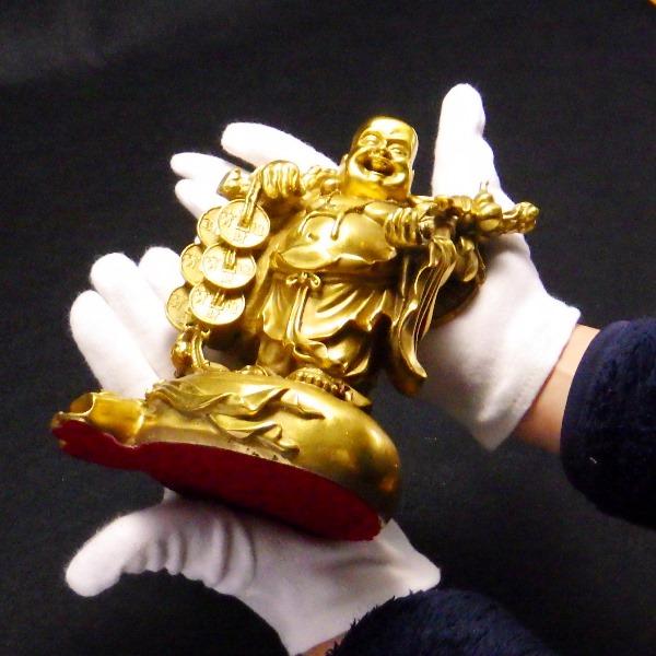 布袋様 布袋様置物 金運上昇 金運開運 金運アップグッズ 銅製 七福神