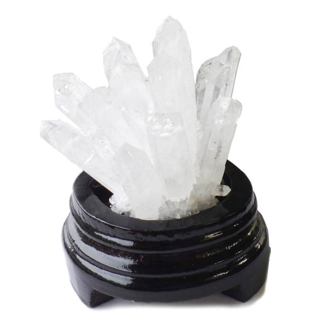 送料無料 パワーストーン 水晶原石 両剣水晶クラスター 352g 現物販売