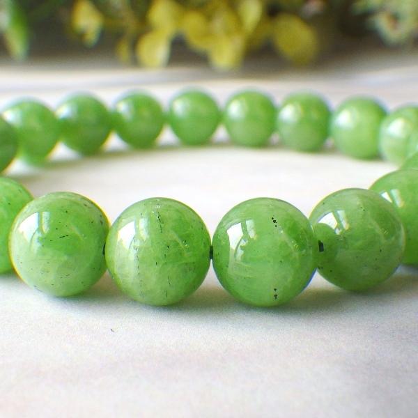 パワーストーン ブレスレット AAA級 ミルキーペリドット ブレスレット