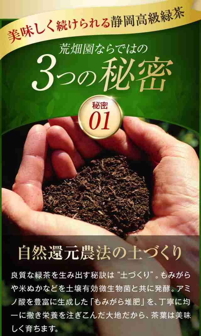 荒畑園 [機能性表示食品] たっぷりカテキン緑茶 肥満気味で内臓脂肪が