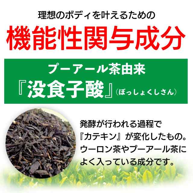 約90日分 国産 プーアール茶 静岡産茶葉 純国産 ダイエット茶 ティー