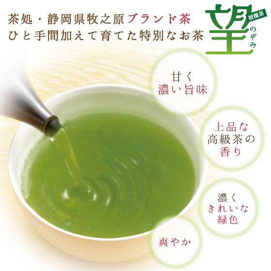 お茶 緑茶 お試し 日本茶 深蒸し茶 静岡県牧之原ブランド茶 望銀印