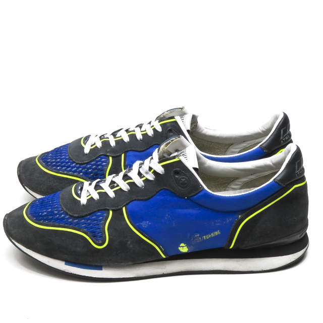 Golden Goose ゴールデングース イタリア製 Running Sneakers ヴィンテージ加工スニーカー 43 28cm ブルー スニーカー シューズの通販はau Pay マーケット ブランド古着 Loop Wowma 店