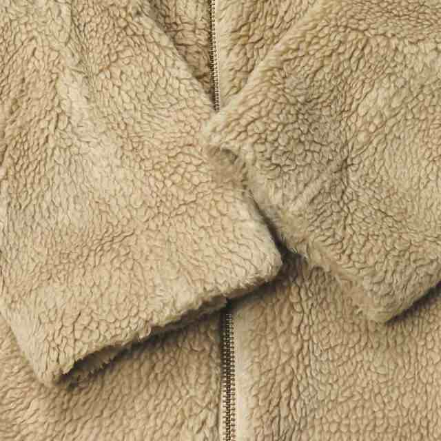 ジャケット・アウター 6(ROKU) V-NECK FAKE FUR COAT 6 ROKU BEAUTY&YOUTH UNITED ARROWS ロク V-NECK FAKE FUR COAT V