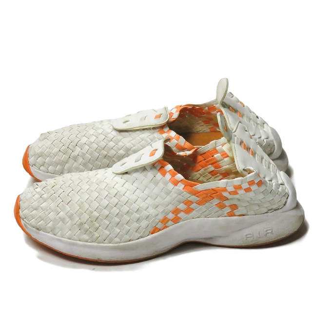 Nike ナイキ Nike Air Woven エア マックス ウーブン 312422 111 Us8 26cm ホワイト オレンジ スリッポン スニーカー シューズの通販はau Pay マーケット ブランド古着 Loop Wowma 店