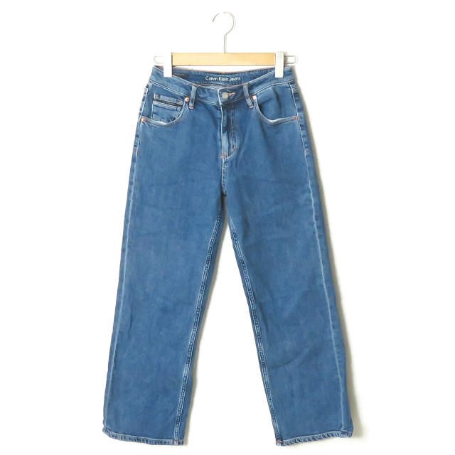 Calvin Klein Jeans カルバンクラインジーンズ Relaxed Straight ストレートデニムパンツ 26 ジーンズ ストレッチ ボトムスの通販はau Pay マーケット ブランド古着 Loop Wowma 店