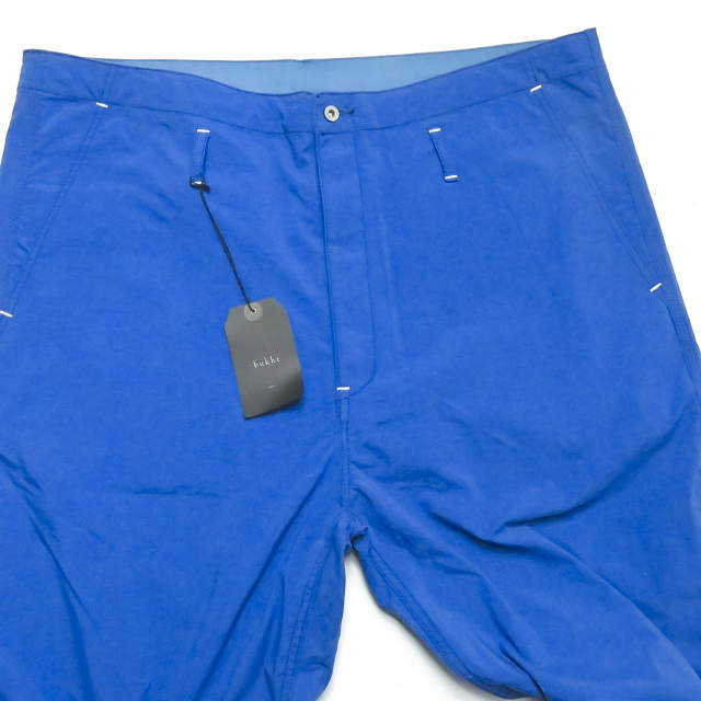bukht ブフト 18SS 日本製 PAINTER PANTS ナイロン ペインターパンツ BV-312813 2(M) ブルー 袴 ボトムス【新古品】【中古】【bukht】 新品 bukht ブフト 18SS 日本製 PAINTER PANTS ナイロン ペインター