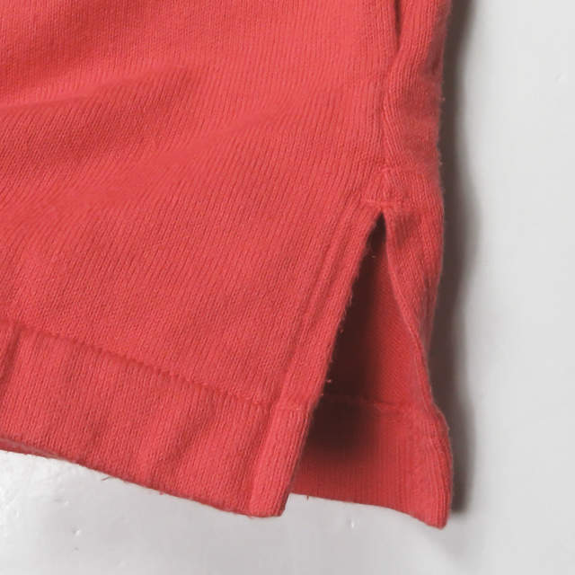bukht ブフト 日本製 C.C.Y N/S TEE  CORE COMPACT YARN オーバーサイズソリッドノースリーブTシャツ BC-92108 2(M) CORAL カットソー トップス【新古品】【中古】【bukht】 BUKHT - bukht ブフト 日本製 C.C.Y N/S TEE CORE COMPACT YARN