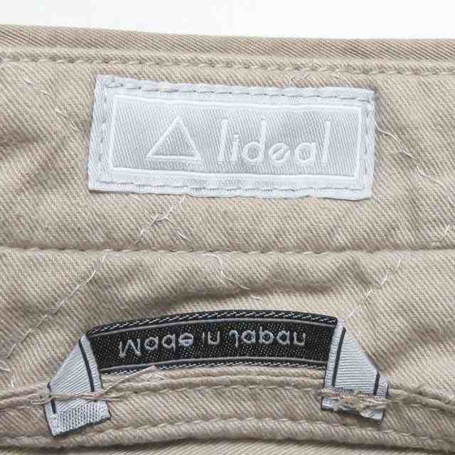 lideal リディアル 日本製 Parm ストレッチコットンツイルスリムパンツ